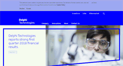 Desktop Screenshot of delphi.com